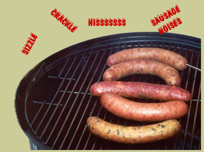 Sausages Frying
