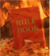 Burning rule book