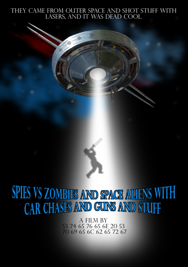 Movie Poster: Spies Vs Zombies