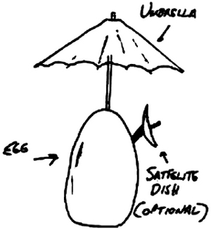 Egg Umbrella